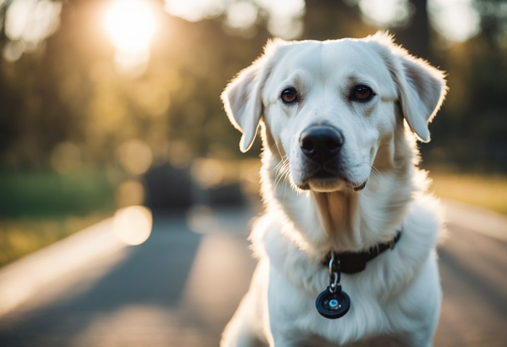 beautiful young golden retriever