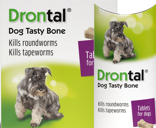 drontal tasty bone wormer