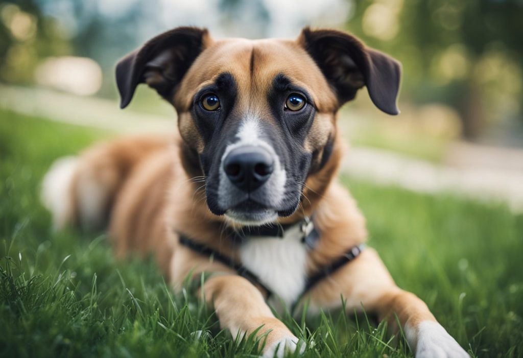 puppy with cute face